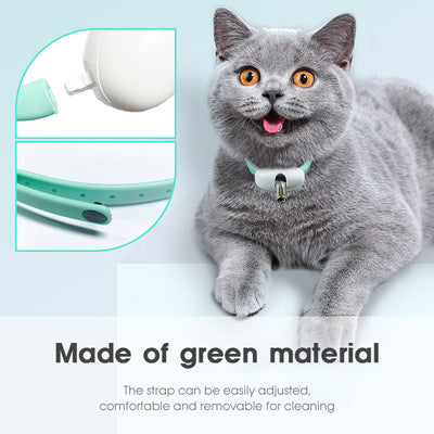 Smart Laser Cat Toy: USB-Charging Interactive Collar for Kittens.