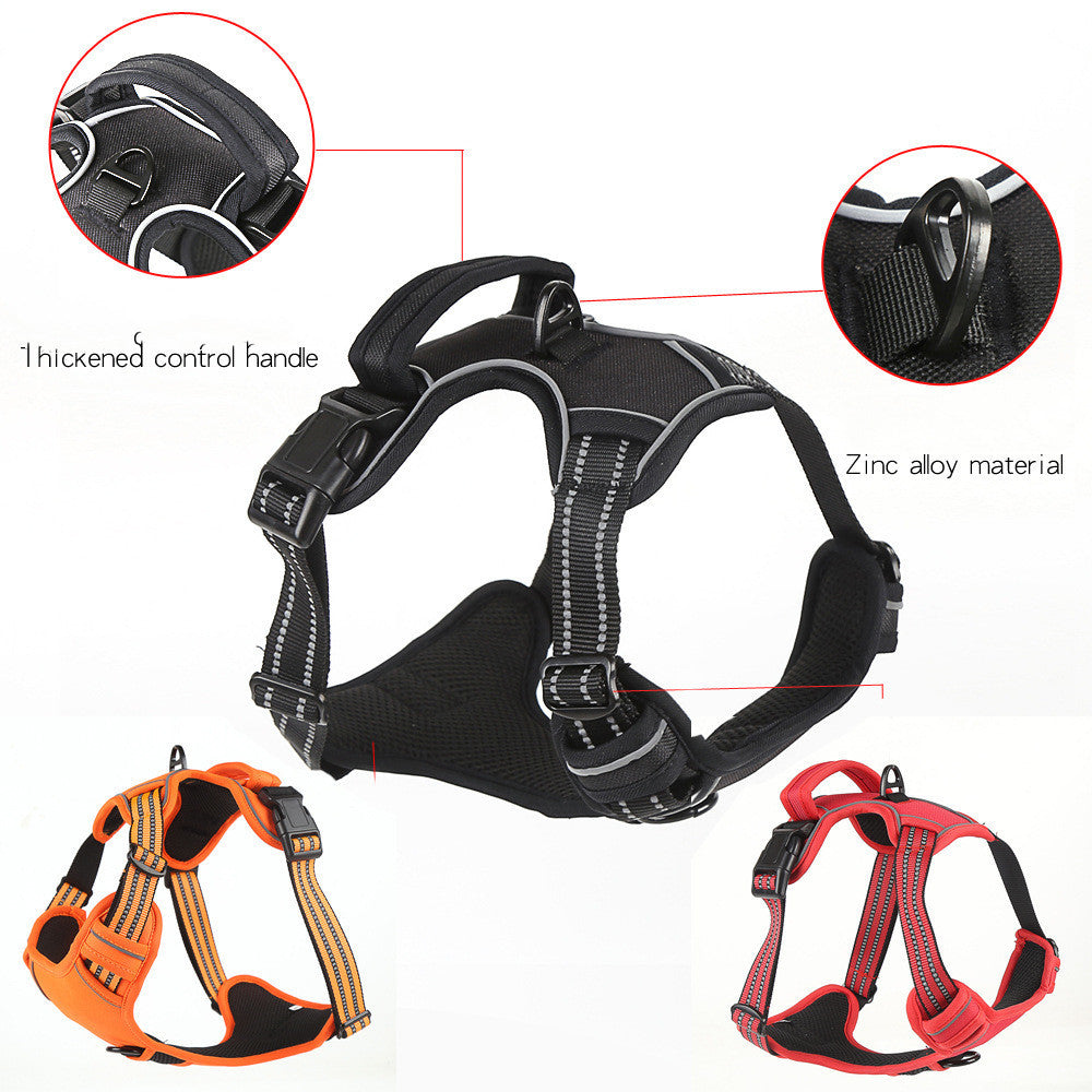 No-Pull Reflective Dog Harness Vest