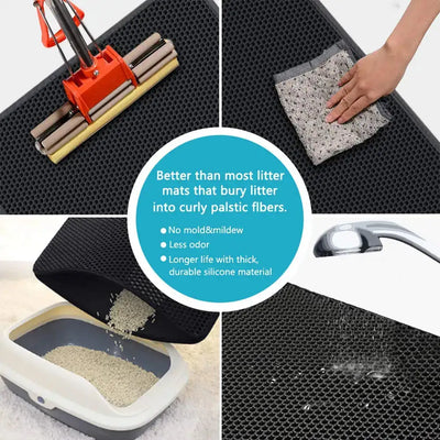 PetUp™ Double Layer Cat Litter Mat