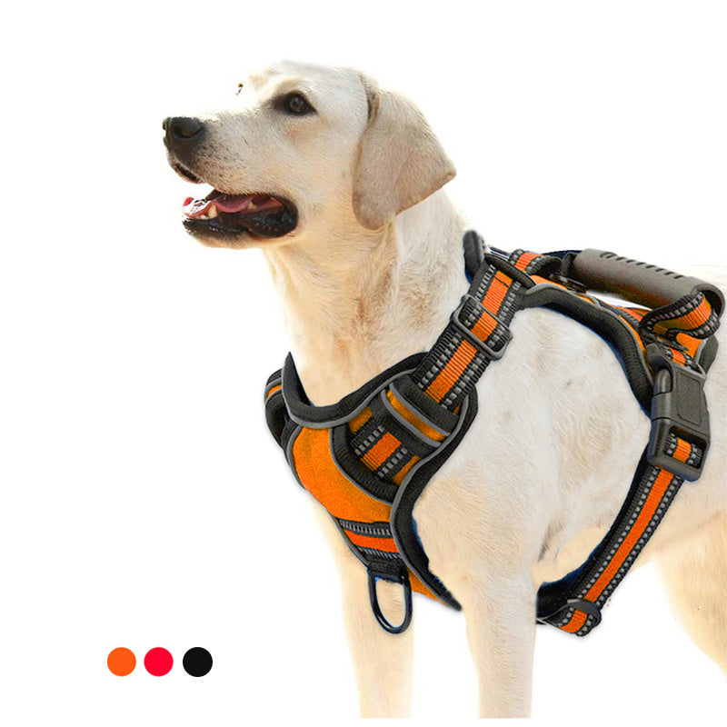 No-Pull Reflective Dog Harness Vest